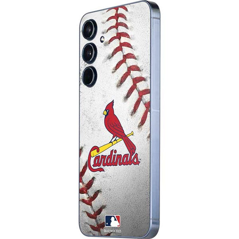 MLB St. Louis Cardinals Game Ball Galaxy A35 5G Skin